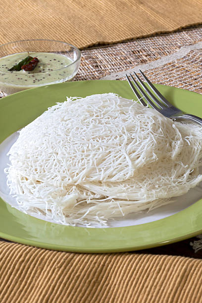 Idiyappam - Traditional steamed rice noodles